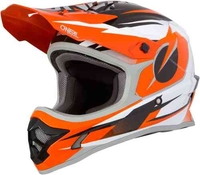 Oneal 3Series Riff Motorcross helm Oranje XL
