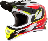 Oneal 3Series Riff Motorcross helm,  rood,  afmeting XS