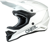 Oneal 3Series Solid Motorcross helm,  wit,  afmeting 2XL
