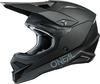 Oneal 3Series Solid Motorcross helm,  zwart,  afmeting M