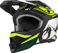 Oneal 3Series Stardust Motorcross helm Zwart Wit Geel M