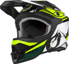 Oneal 3Series Stardust Motorcross helm Zwart Wit Geel XL