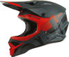 Oneal 3Series Vertical V.22 Motorcross helm,  zwart-rood,  afmeting XL