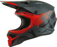 Oneal 3Series Vertical V.22 Motorcross helm,  zwart-rood,  afmeting XL