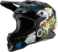 Oneal 3Series Villain 2.0 Motorcross helm Wit S