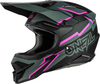 Oneal 3Series Voltage Motorcross Helm Zwart Pink XS