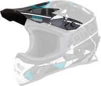 Oneal 3Series Zen Helm Shield Zwart Wit Eén maat
