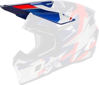 Oneal 3SRS Ride Helm Piek,  wit-turquoise-blauw voor man