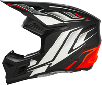 Oneal 3SRS Vertical Motorcross helm,  zwart-wit-rood,  afmeting M