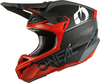 Oneal 5Series Haze V.22 Motorcross helm,  zwart-rood,  afmeting XL