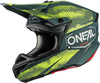 Oneal 5Series Polyacrylite Covert Motorcross Helm Grijs Geel S