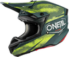 Oneal 5Series Polyacrylite Covert Motorcross Helm Grijs Geel XS