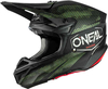 Oneal 5Series Polyacrylite Covert Motorcross Helm Zwart Groen XS