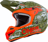 Oneal 5Series Polyacrylite HR Motorcross helm,  groen,  afmeting XS
