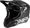 Oneal 5Series Polyacrylite HR Motorcross helm Zwart Wit M