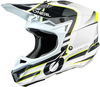 Oneal 5Series Polyacrylite Sleek Motorcross helm,  grijs-wit,  afmeting 2XL