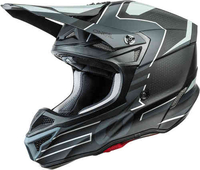 Oneal 5Series Polyacrylite Sleek Motorcross Helm Zwart Grijs XL
