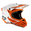 Oneal 5Series Polyacrylite Trace Motorcross helm,  wit-oranje,  afmeting XS