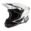 Oneal 5Series Polyacrylite Trace Motorcross helm,  zwart-wit,  afmeting XS