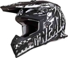 Oneal 5Series Rider Motorcross helm Zwart Wit 2XL