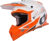 Oneal 5Series Trace Motorcross helm,  wit-oranje,  afmeting S