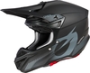 Oneal 5SRS Polyacrylite Solid V.25 Motorcross Helm,  zwart-grijs,  afmeting XS voor man