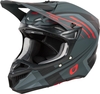 Oneal 5SRS Polyacrylite Spike Motorcross Helm,  grijs-rood,  afmeting XS voor man