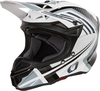 Oneal 5SRS Polyacrylite Spike Motorcross Helm,  zwart-wit,  afmeting XL voor man