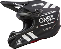 Oneal 5SRS Polyacrylite Warhawk Motorcross Helm,  zwart-wit,  afmeting XL voor man