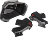 Oneal 8Series Liner & Cheek Pads,  grijs,  afmeting M