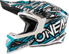 Oneal 8Series Synthy Motorcross helm Blauw 2XL