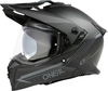 Oneal A-SRS Solid Motorcross Helm,  zwart,  afmeting L voor man