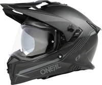 Oneal A-SRS Solid Motorcross Helm,  zwart,  afmeting L voor man