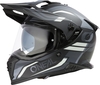 Oneal A-SRS Spike Motorcross Helm,  zwart-grijs-wit,  afmeting 2XL voor man