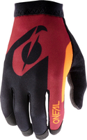 Oneal AMX Altitude Motorcross handschoenen,  rood-oranje,  afmeting XL