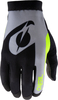Oneal AMX Altitude Motorcross handschoenen,  zwart-geel,  afmeting L