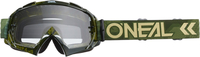 Oneal B-10 Camo V.22 Motorcross bril,  helder