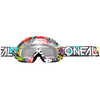 Oneal B-10 Crank Motocross Bril,  rood