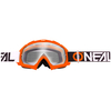 Oneal B-10 Twoface 2018 Motorcross Bril,  zwart-oranje