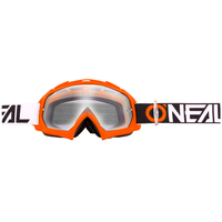 Oneal B-10 Twoface 2018 Motorcross Bril,  zwart-oranje
