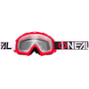 Oneal B-10 Twoface 2018 Motorcross Bril,  zwart-rood