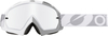 Oneal B-10 Twoface Silver Mirror Motorcross Bril,  grijs-wit