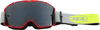 Oneal B-20 Plain Motocross bril,  rood-geel
