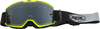 Oneal B-20 Plain Motocross bril,  zwart-geel