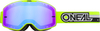 Oneal B-20 Proxy Motocross Goggles - Gespiegeld,  zwart-geel