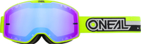 Oneal B-20 Proxy Motocross Goggles - Gespiegeld,  zwart-geel