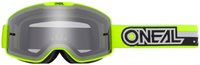 Oneal B-20 Proxy Motocross Goggles - Getint,  zwart-geel