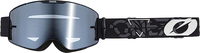Oneal B-20 Strain V.22 Motorcross bril,  zwart-wit