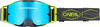 Oneal B-30 Hexx V.22 Motorcross bril,  zwart-geel