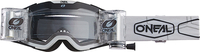 Oneal B-30 Hexx V.22 Roll Off Motorcross bril,  wit